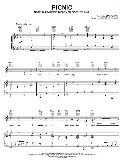 Steve Allen: Picnic