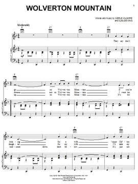 Carole King: Wolverton Mountain