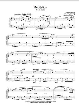 Jules Massenet: Meditation (from Thais) (abridged version)