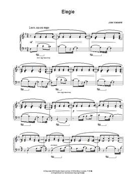 Jules Massenet: Elegie