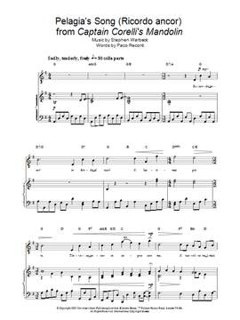 Russell Watson: Pelagia's Song (Ricordo ancor)  from Captain Corelli's Mandolin