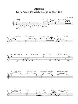 Wolfgang Amadeus Mozart: Andante K467