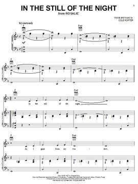 Cole Porter: In The Still Of The Night