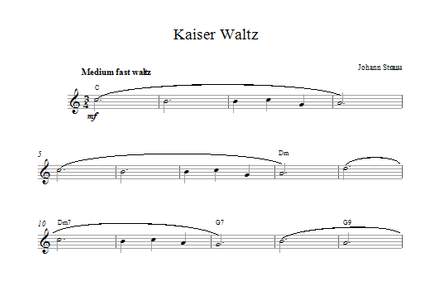 STRAUSS: Kaiser Waltz