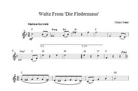 Johann Strauss: Waltz Die Fledermaus