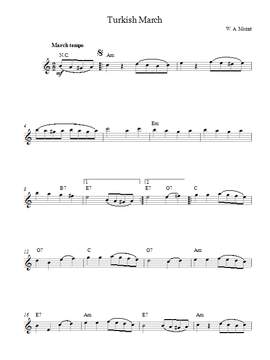 Wolfgang Amadeus Mozart: Turkish March
