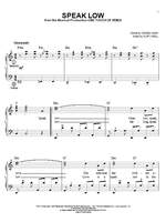 Kurt Weill: Speak Low Product Image