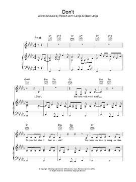 Shania Twain: Don't