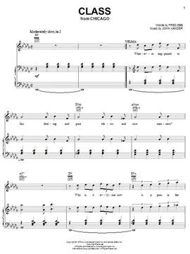 Kander & Ebb: Class