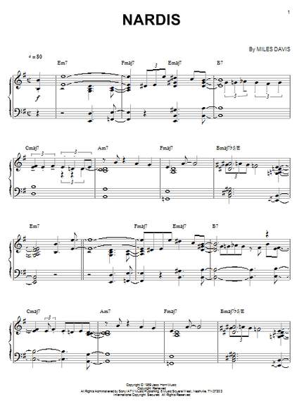 Miles Davis: Nardis