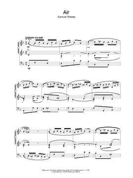 Samuel Wesley: Air