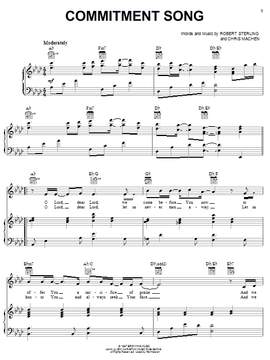 Robert Sterling: Commitment Song