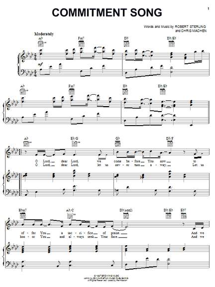 Robert Sterling: Commitment Song