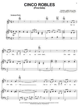 Les Paul & Mary Ford: Cinco Robles (Five Oaks)