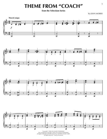 John Morris: Theme From "Coach"