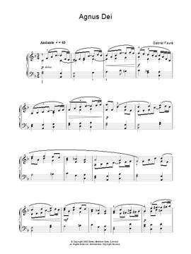 Gabriel Faure: Agnus Dei (from 'Requiem')