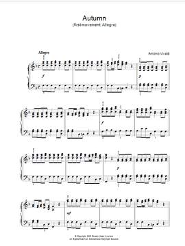 Antonio Vivaldi: Autumn (first movement: Allegro)