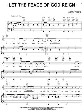Darlene Zschech: Let The Peace Of God Reign