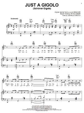 Louis Armstrong: Just A Gigolo