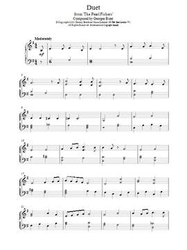Georges Bizet: Duet from The Pearl Fishers