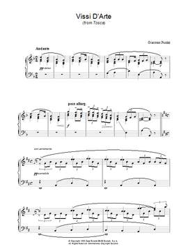 Giacomo Puccini: Vissi D'Arte (from Tosca)