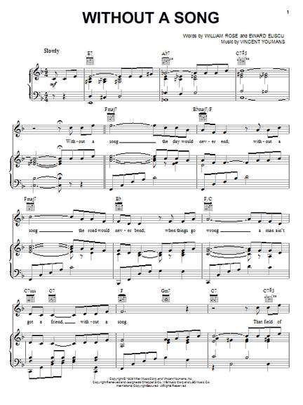 Frank Sinatra: Without A Song