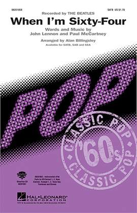 Alan Billingsley: When I'm Sixty-Four - Bb Clarinet 2