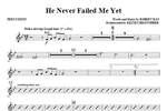 Robert Ray: He Never Failed Me Yet (orch. Keith Christopher) - Percussion Product Image