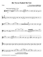 Robert Ray: He Never Failed Me Yet (orch. Keith Christopher) - Viola Product Image