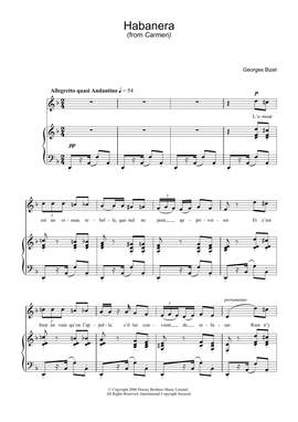Georges Bizet: Habanera (from Carmen)