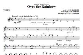 Audrey Snyder: Over The Rainbow - Violin 1