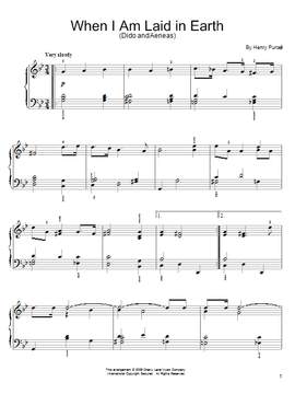 Henry Purcell: When I Am Laid In Earth