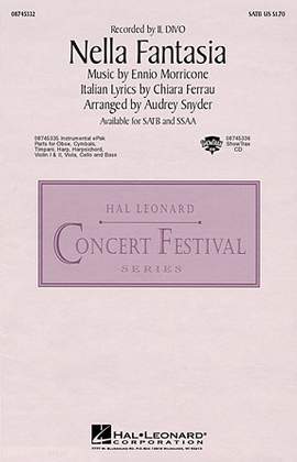 Il Divo: Nella Fantasia (In My Fantasy) (arr. Audrey Snyder) - Harp