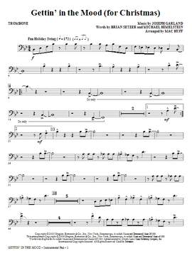 Mac Huff: Gettin' In The Mood - For Christmas - Trombone