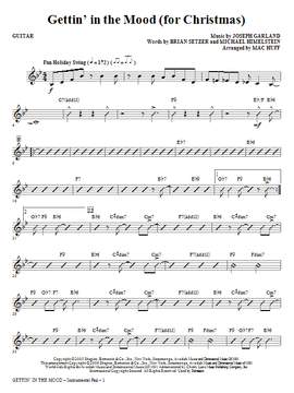 Mac Huff: Gettin' In The Mood - For Christmas - Guitar