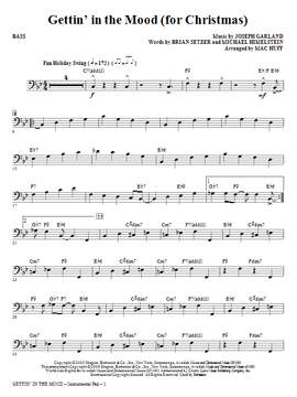 Mac Huff: Gettin' In The Mood - For Christmas - Bass