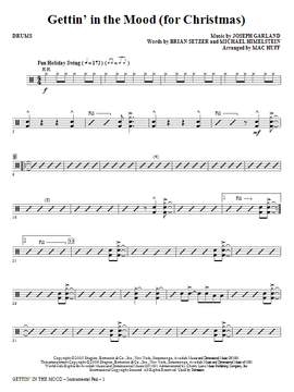 Mac Huff: Gettin' In The Mood - For Christmas - Drums