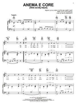 Eddie Fisher: Ànema E Core (With All My Heart)