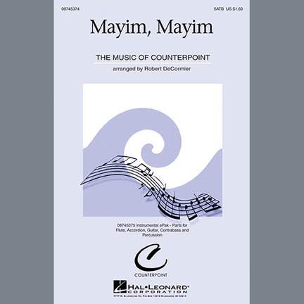 Robert DeCormier: Mayim, Mayim - Contrabass