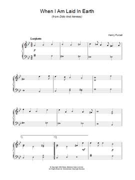 Henry Purcell: When I Am Laid In Earth (from Dido And Aeneas)
