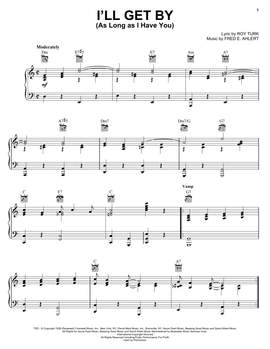 Billie Holiday: I'll Get By (As Long As I Have You)