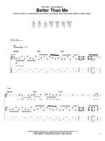 Hinder: Better Than Me Product Image