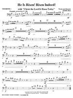 Mark Hill: He Is Risen! Risen Indeed! - Trombone 1 Product Image