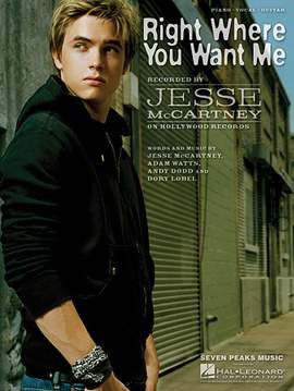 Jesse McCartney: Right Where You Want Me