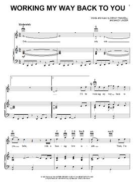 Frankie Valli & The Four Seasons: Working My Way Back To You