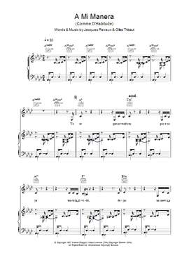 Gipsy Kings: A Mi Manera (Comme D'Habitude)