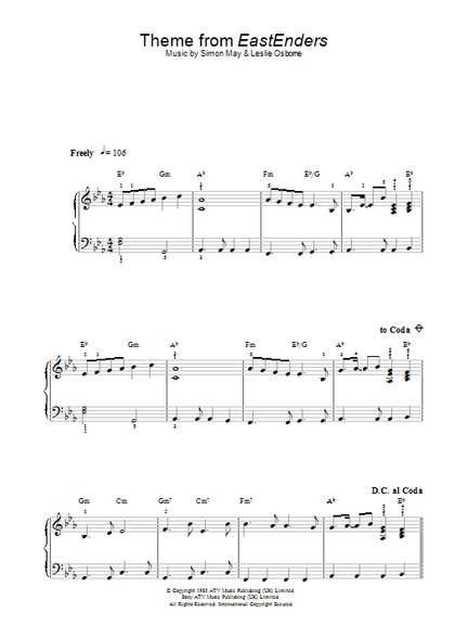 Leslie Osborne: Theme From EastEnders