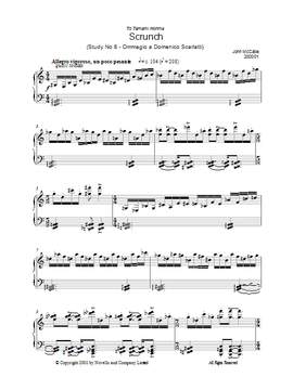 John McCabe: Scrunch (Study No 8 - Ommagio A Domenico Scarlatti)