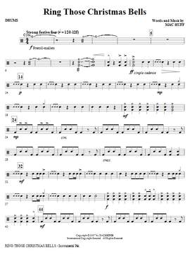 Mac Huff: Ring Those Christmas Bells - Drums