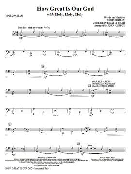 John Purifoy: How Great Is Our God with Holy, Holy, Holy - Cello